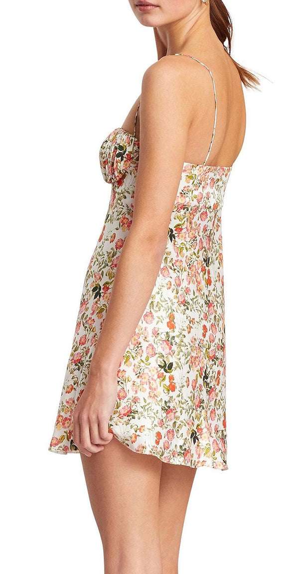 Camellia Delights Mini Dress